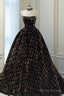 Stylish Sequins Long Prom Dress, A-Line Party Dress