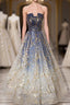Unique Tulle Lace Long Prom Dress, Tulle Lace Formal Dress, 2