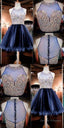 Charming Great Cute Homecoming Dress, Homecoming Dress, Blue Homecoming Dress, E0952