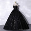 A Line Black Formal Dress Princess Birthday Party Dress