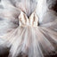A Line Lace Prom Dresses