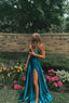 Line Simple Stunning Long Prom Dress Formal Evening Gowns