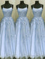 Baby Blue Prom dress,Long Tulle Formal Dress Party Gown,Graduation Dresses