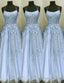 Baby Blue Prom dress,Long Tulle Formal Dress Party Gown,Graduation Dresses