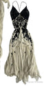 Backless Mermaid Black Lace Long Prom Dress Formal Dress