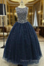 Ball Gown Formal Dress With Jewel-embellished Bodice Long Elegant Prom Dress