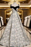 Beautiful Satin Sweetheart Off Shoulder Prom Dress, A-Line Satin Evening Dress