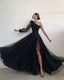 Black Long Evening Dress Prom Dress
