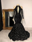 Black Long Prom Dress Formal Evening Dress