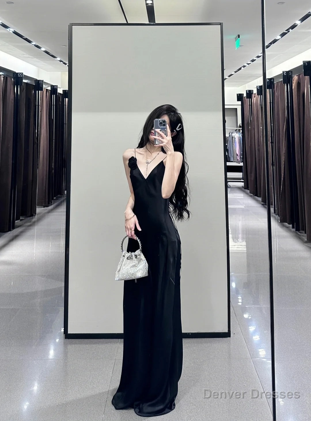 black prom dress couple All black tuxedo for prom