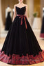 Black Velvet Strapless Bow Quinceanera Dress