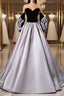 Black Velvet Sweetheart Flower Quinceanera Dress