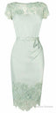 Elegant O Neck Prom Dress, Lace Evening Dress, Custom Made Prom Gown