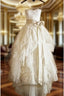 Cheap Ivory Lace Ball Gown Wedding Dress, Wedding Prom Gowns, Bridal Dress, Bridal Gowns