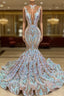 Classic Mermaid Lace Floor-Length Prom Dress On Sale