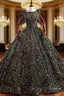 Colorful Sequins Ball Gown Quinceanera Dress