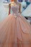 Custom Made Sweetheart Neck Sequins Prom Dress, Formal Dress