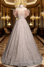 Dreamy Sequins Off the Shoulder Prom Dress