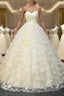 Elegant Halter Neckline Tulle Floor Length Prom Dress, Yellow A-Line Evening Formal Dress