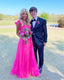 Elegant Hot Pink Long Prom Dress