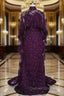 Fashionable Evening Dress With Shawl Luxury Mother of the Bride Dress