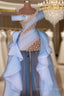 Glamorous Hi-Lo Mermaid Prom Dress Tulle With Pears