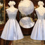 Gorgeous Illusion Sleeves Homecoming Dress