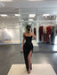 Gorgeous Prom Dress,Sequin Evening Dress,Long Formal Gowns,Black Formal Dress