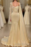 Ivory One Shoulder Asymmetric Prom Dress with Ruffles