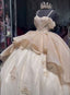 Luxury Quinceanera Dress Applique Corset Ball Gown Prom Sweet 16 Dress