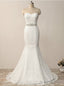 Mermaid Lace Sweetheart Lace Wedding Dress