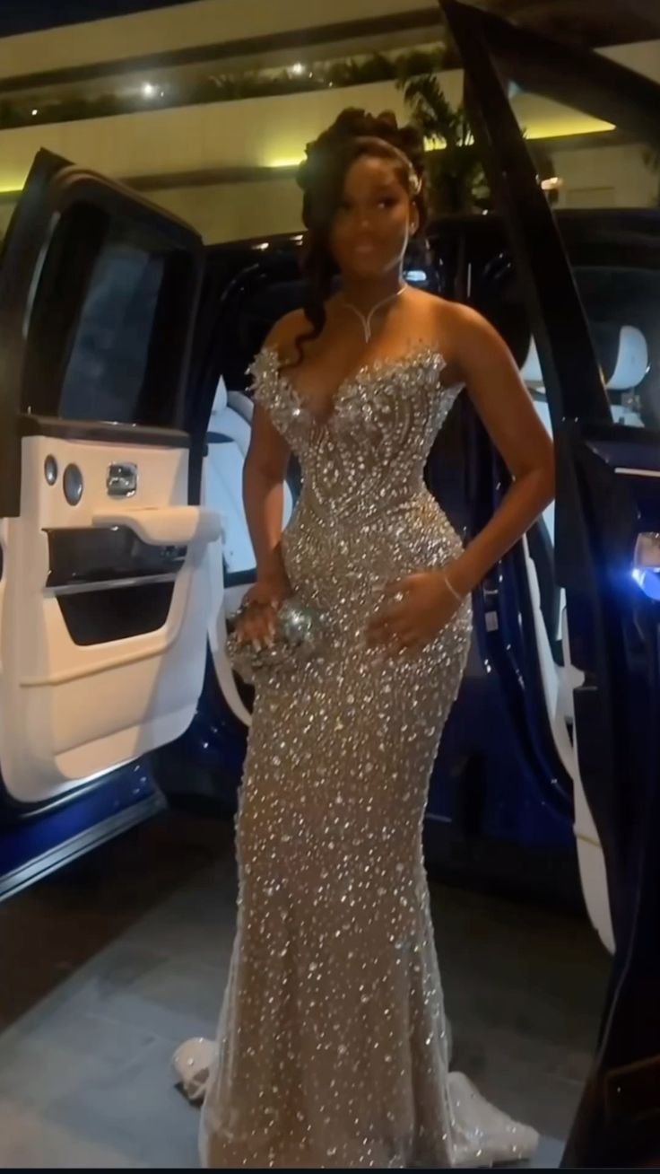 elegant party dresses for women Mermaid Long Prom Dress Elegant Evening Party Dress – Denver Dresses