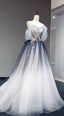 Ombre Prom Dress Long Evening Dress