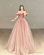 Pink Fashion Prom Dresses, Formal Evening Dresses