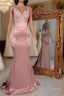 Pink Long Prom Dress, Evening Dress