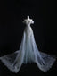 Pretty Mermaid Off The Shoulder Beads Long Prom Dress Formal Evening Dress