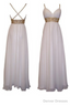 Low Back Boho with Beaded Waist Occasion Evening Dresses