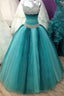 Spaghetti Straps Long Beading Sequin Shiny Modest For Teens Prom Dresses