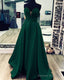 Ruched Sweetheart Long Taffeta Floor Length Evening Dresses