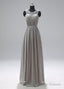 Scoop Neck Sleeveless Beading Evening Dresses