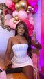 Sexy 17Th Birthday Dress White Tight Birthday Outfit