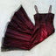 Sexy A Line Spaghetti Straps Burgundy Long Evening Dress Party Dress Prom Dress