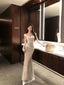 Sexy Off The Shoulder Lace Mermaid With Long Sleeves Modest Prom Dress For Women