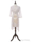 Sheath Knee Length Lace Mother Of The Bride Dresses