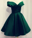 Short Emerald Green Homecoming Dress For Prom Party