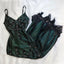 Sparkly A Line Spaghetti Straps Dark Green Long Prom Dress