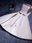 Strapless Pink Homecoming Dress