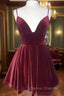 Stunning A-line Charmeuse Short/Mini Homecoming Dress