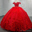 Sweet Valentine Red Quinceanera Dress