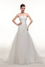 Sweetheart Off The Shoulder Pleated Mermaid Simple Wedding Dresses
